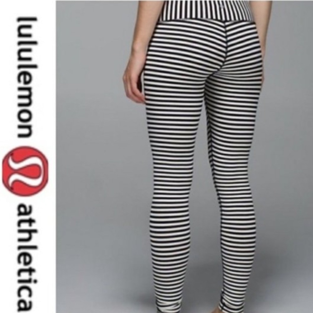 Lululemon Striped Leggings
